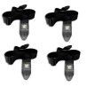 CORREA GUIT/ BAJO POLYPRO - NEGRA Pack 36 Unds.