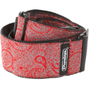 CORREA GUIT/ BAJO JACQUARD - Paisley Red