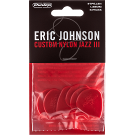 PACK 6 PÚAS SIGNATURE ERIC JOHNSON NYLON JAZZ III