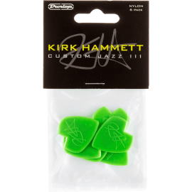 PACK 6 PÚAS SIGNATURE KIRK HAMMETT CUSTOM JAZZ III