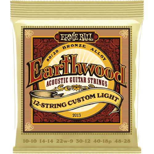 JUEGO ACÚSTICA EARTHWOOD 80/20 BRONZE (12 St.) LIGHT 10-48 