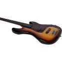 Bajo eléctrico Eko Starter PJ300 tipo Precision - Sunburst
