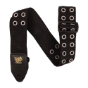CORREA GUIT/ BAJO PREMIUM - HOLE LOTTA METAL SILVER