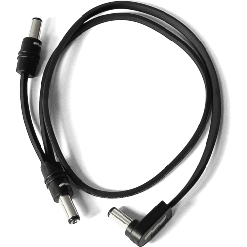 CABLE ALIMENTACIÓN SSA FLAT CONEXIÓN EN PARALELO Negro - 48 cm