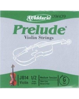 Corda Violí D'addario Prelude Sol 1/2