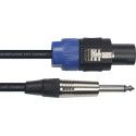 Cable de 9 metros de largo. Conectores Speakon Mono de 1/4?