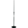 SOPORTE MICRÓFONO RECTO MICROLITE 300 / BASE REDONDA