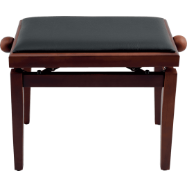 BANQUETA PIANO DELUXE PB100 MADERA - NOGAL/NEGRA MATE