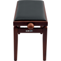 BANQUETA PIANO DELUXE PB100 MADERA - NOGAL/NEGRA MATE