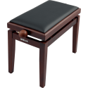 BANQUETA PIANO DELUXE PB100 MADERA - NOGAL/NEGRA MATE