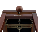BANQUETA PIANO DELUXE PB100 MADERA - NOGAL/NEGRA MATE