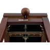 BANQUETA PIANO DELUXE PB100 MADERA - NOGAL/NEGRA MATE