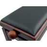 BANQUETA PIANO DELUXE PB100 MADERA - NOGAL/NEGRA MATE