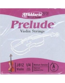 Cuerda Violín D'Addario Prelude La 1/4