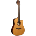 GUITARRA ACÚSTICA LÂG DREADNOUGHT CUTAWAY TRAMONTANE 118 A/E - NATURAL
