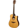 GUITARRA ACÚSTICA LÂG DREADNOUGHT CUTAWAY TRAMONTANE 118 A/E - NATURAL
