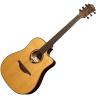 GUITARRA ACÚSTICA LÂG DREADNOUGHT CUTAWAY TRAMONTANE 118 A/E - NATURAL