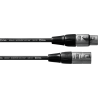 Cable de micrófono XLR de 20 m.