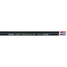 Bobina cable Micrófono de 2 x 2 x 0,22 mm² - 100 m