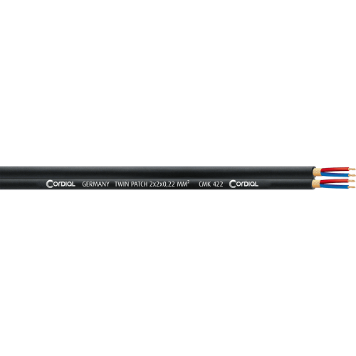 Bobina cable Micrófono de 2 x 2 x 0,22 mm² - 100 m