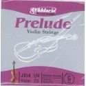 Cuerda Violín D'Addario Prelude Sol 1/4