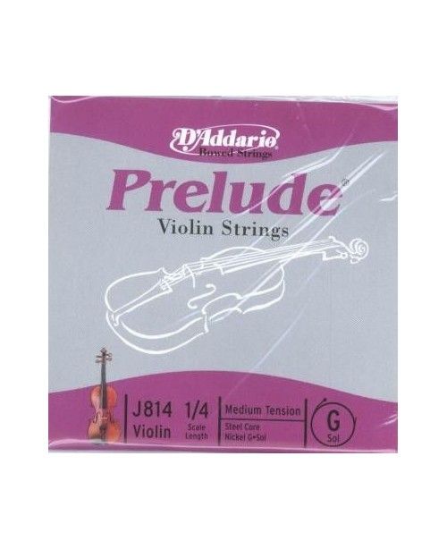 Corda Violí D'addario Prelude Sol 1/4