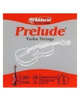 Cuerda Violín D'Addario Prelude Mi 1/8