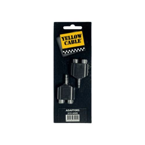Adaptador de jack macho de 3.5 mm a RCA hembra