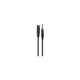 Cable de 5 metros de largo. Jack macho simétrico a XLR hembra