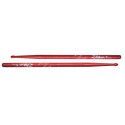 BAQUETAS ZILDJIAN 5A HICKORY NYLON ROJA
