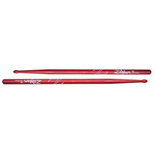 BAQUETAS ZILDJIAN 5A HICKORY NYLON ROJA