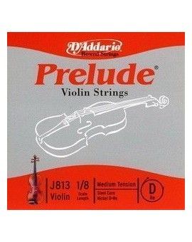 Cuerda Violín D'Addario Prelude Re 1/8