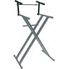 Extensión para acoplar teclados. Ideal para aumentar la altura de los teclados respecto a un soport