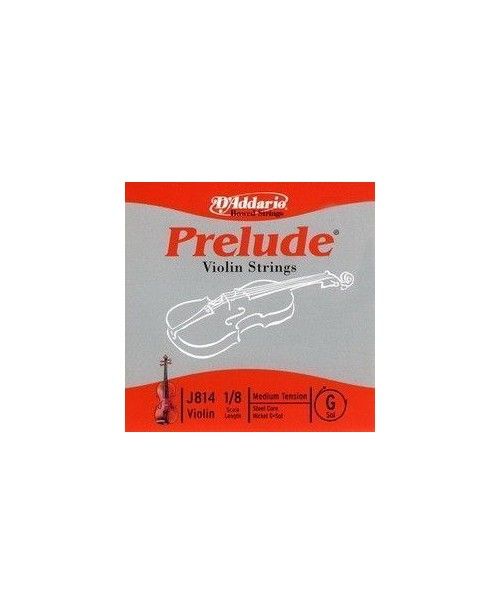 Cuerda Violín D'Addario Prelude Sol 1/8