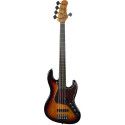 Bajo eléctrico Eko Starter JB300 de 5 cuerdas - Sunburst