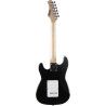 Guitarra eléctrica Eko Starter ST100 formato 3/4 tipo Strat - Negra