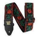 CORREA EB GUIT/ BAJO JACQUARD - WESTERN ROSE