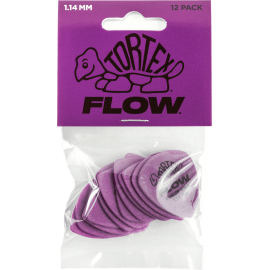 PACK 12 PÚAS TORTEX FLOW - 1.14  MM