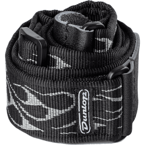 CORREA GUIT/BAJO JACQUARD - GRIS FLAMEADO