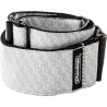 CORREA GUIT/ BAJO JACQUARD - Cube Hatch Light Grey