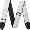 CORREA GUIT/ BAJO JACQUARD - Cube Hatch Light Grey