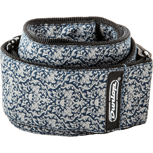 CORREA GUIT/ BAJO JACQUARD - Fleurs De Skull