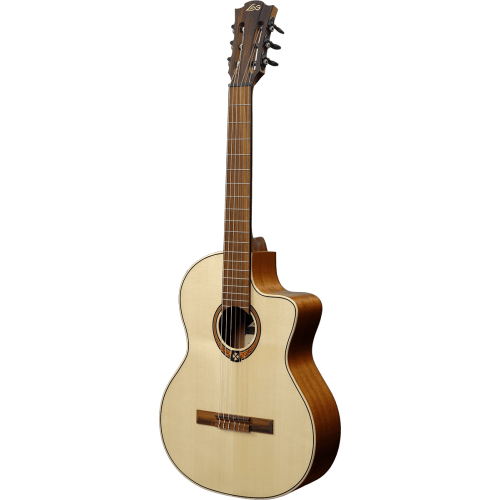 GUITARRA CLASICA LÂG CUTWAY A/E OCCITANIA 88 - 4/4