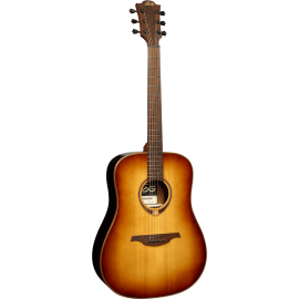 GUITARRA ACÚSTICA LÂG DREADNOUGHT TRAMONTANE 118 - BROWN SHADOW