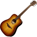 GUITARRA ACÚSTICA LÂG DREADNOUGHT TRAMONTANE 118 - BROWN SHADOW