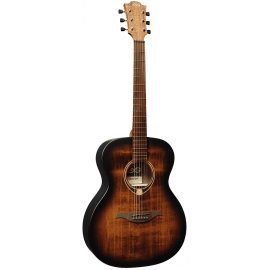 GUITARRA ACÚSTICA LÂG AUDITORIUM TRAMONTANE 70 - BLACK & BROWN
