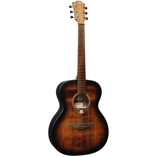 GUITARRA ACÚSTICA LÂG AUDITORIUM TRAMONTANE 70 - BLACK & BROWN