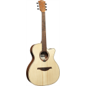 GUITARRA ACÚSTICA LÂG AUDITORIUM CUTAWAY TRAMONTANE 70 A/E - NATURAL