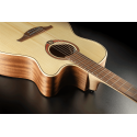GUITARRA ACÚSTICA LÂG AUDITORIUM CUTAWAY TRAMONTANE 70 A/E - NATURAL