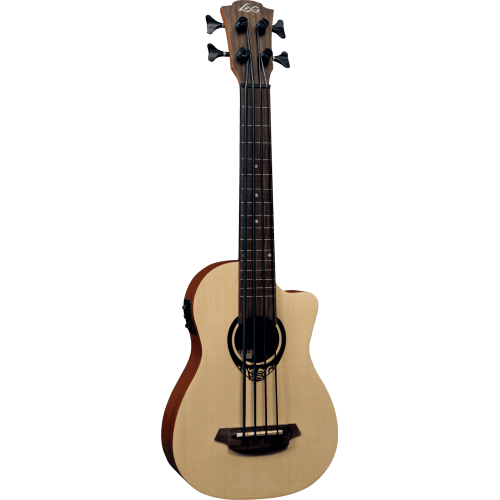 UKELELE LAG TIKI UKU MINI BASS CUTAWAY Electroacutica